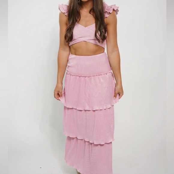 Free people Lotte Set by Saylor pink new with tags free people - Picture 3 of 7